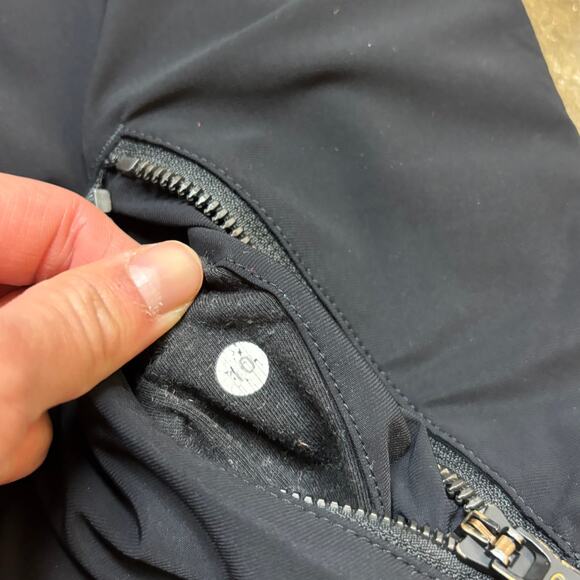 Lululemon Athletica Raglan Sleeve Colorblock Bomber Jacket Women's 10 - Picture 4 of 10